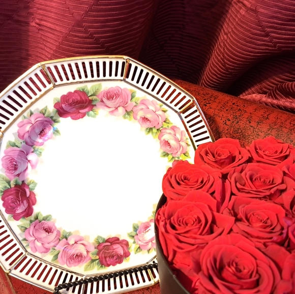 Vintage Schumann Arzberg Germany/Bavaria Melrose Plate Rectanglular - Picture 2 of 7